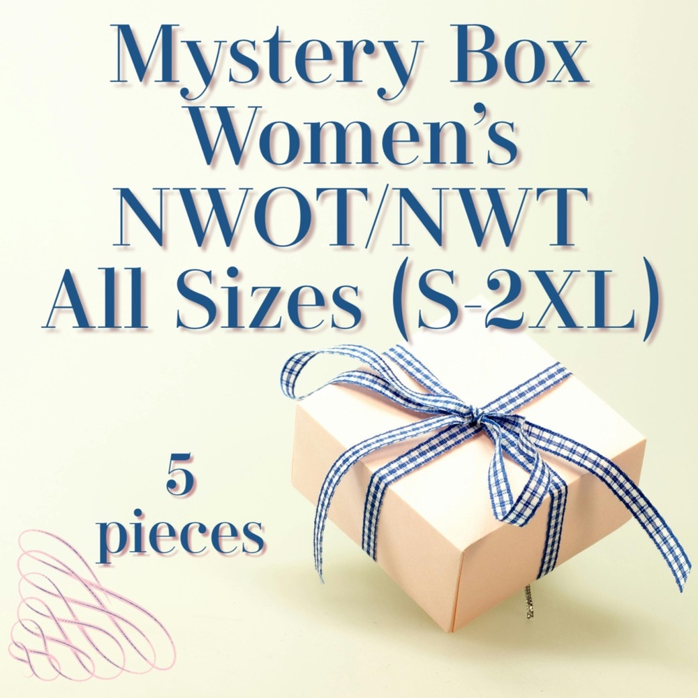 Women's Mystery Box: NWT/NWOT Clothing, Assorted Sizes